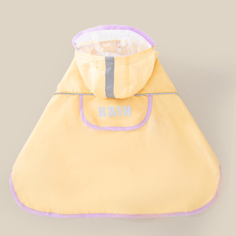 Yellow Reflective_raincoat