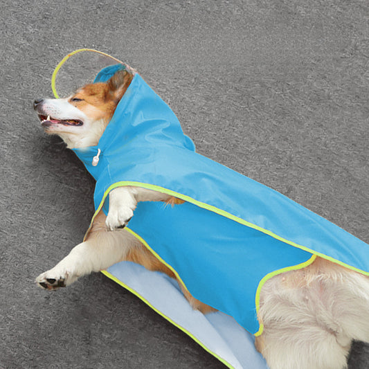 dog raincoat with hood