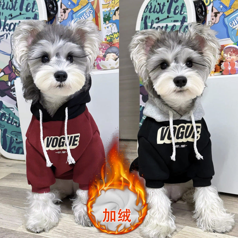 Custom Dog Hoodies Personalized Pet Hoodie for Corgi & Teddy Puppy
