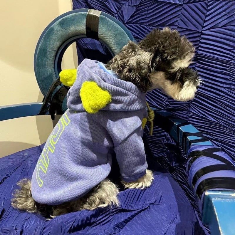 XXLarge Hoodie Dog Thick Thermal Hooded Jacket for Large Breed Pets