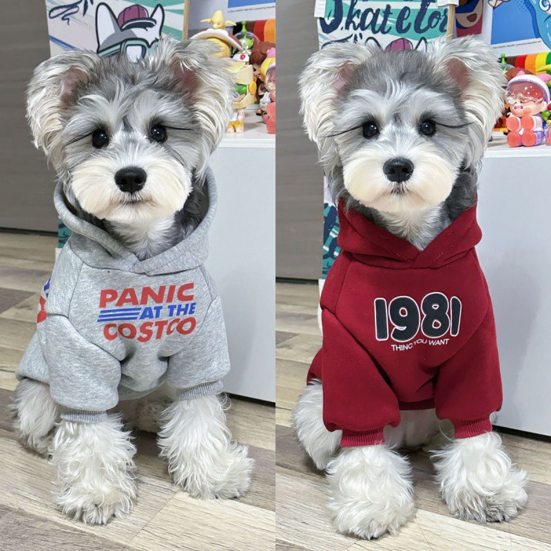 Custom Dog Hoodies Personalized Pet Hoodie for Corgi & Teddy Puppy