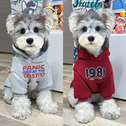 Custom Dog Hoodies Personalized Pet Hoodie for Corgi & Teddy Puppy