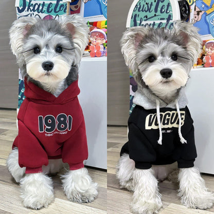 Custom Dog Hoodies Personalized Pet Hoodie for Corgi & Teddy Puppy