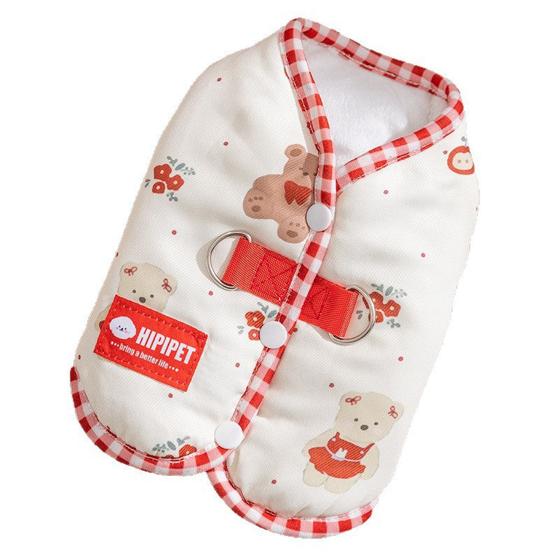 2026 New Doggie Coat - Thickened Warm Pet Vest for Dogs & Cats
