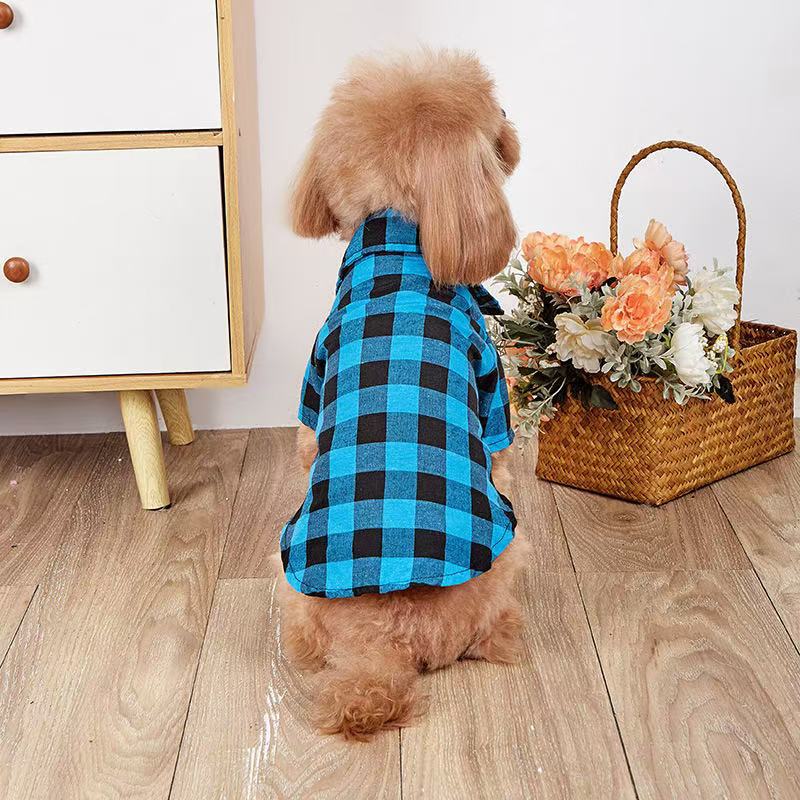 Big Dog T Shirts: Plaid Formal Wedding Suit for Medium & Large Dogs