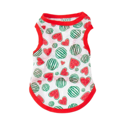 Breathable 3-layer cooling dog vest to prevent pet overheating in hot weather
