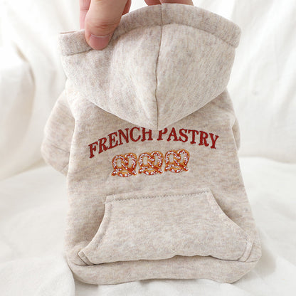 Cute Dog Hoodie Padded Jacket for Schnauzer, Small Dogs & Puppies