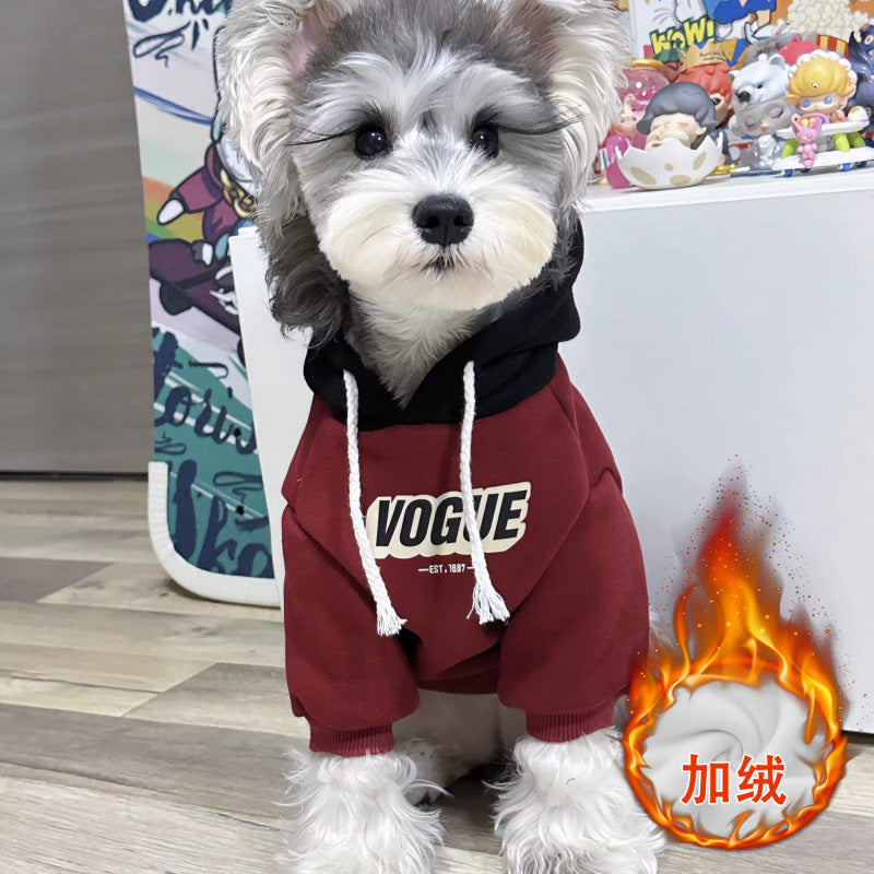 Custom Dog Hoodies Personalized Pet Hoodie for Corgi & Teddy Puppy