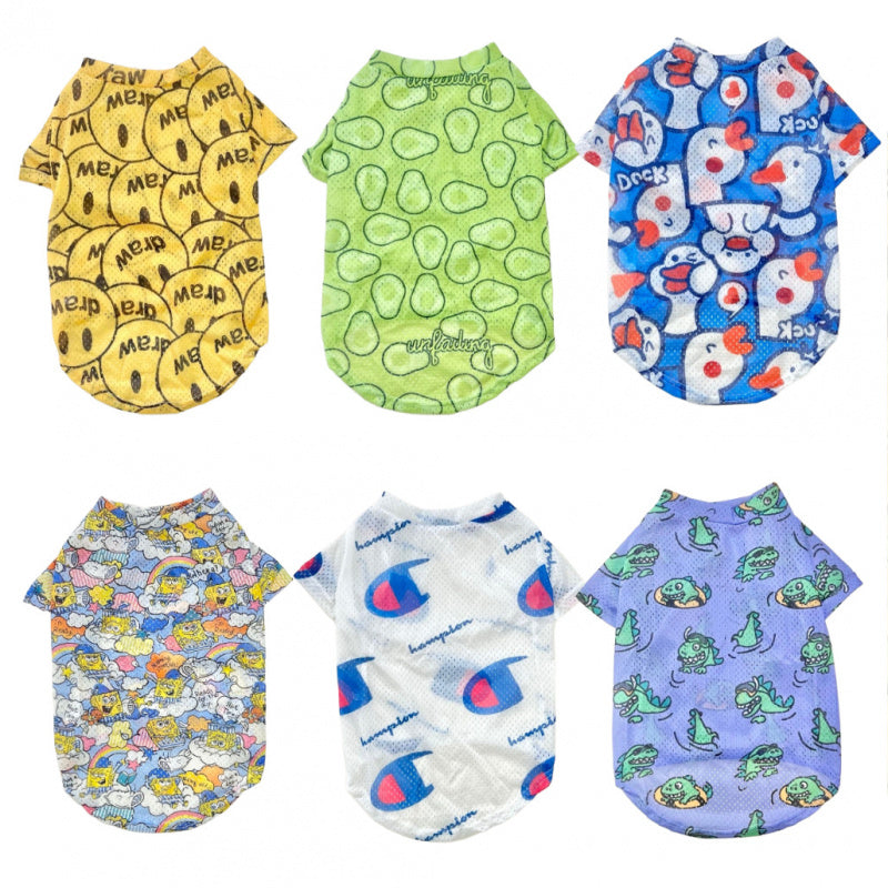 Big Dog Tee Shirts Cool Summer Large Dogs Border Collie Alaskan Shiba