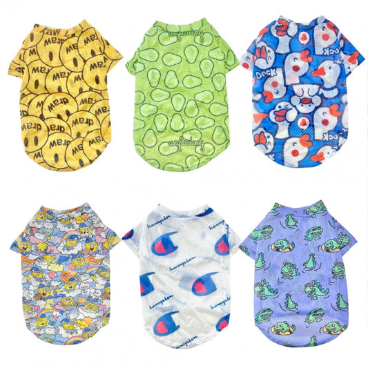 Big Dog Tee Shirts Cool Summer Large Dogs Border Collie Alaskan Shiba