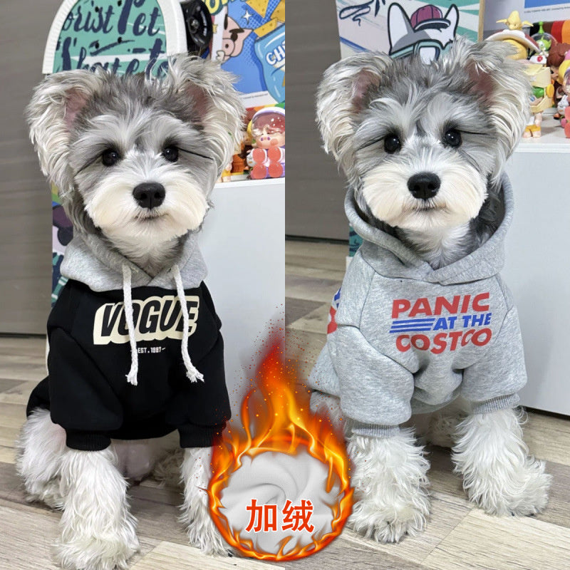 Custom Dog Hoodies Personalized Pet Hoodie for Corgi & Teddy Puppy