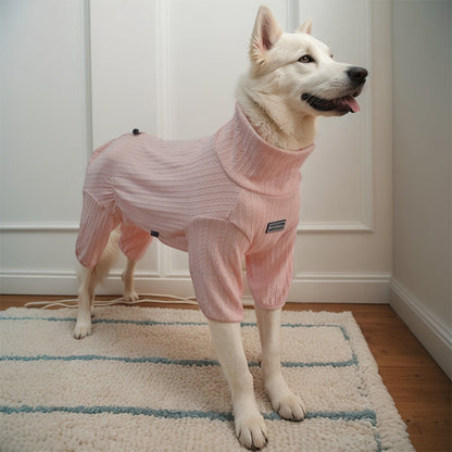 Big Dog Pajamas High Stretch 4-Legged Warm PJS for Large Breeds