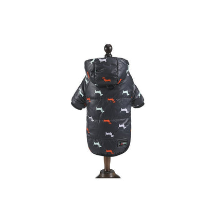 Hoodies with Dogs: Warm Winter Padded Coat for Corgis & Small Dogs