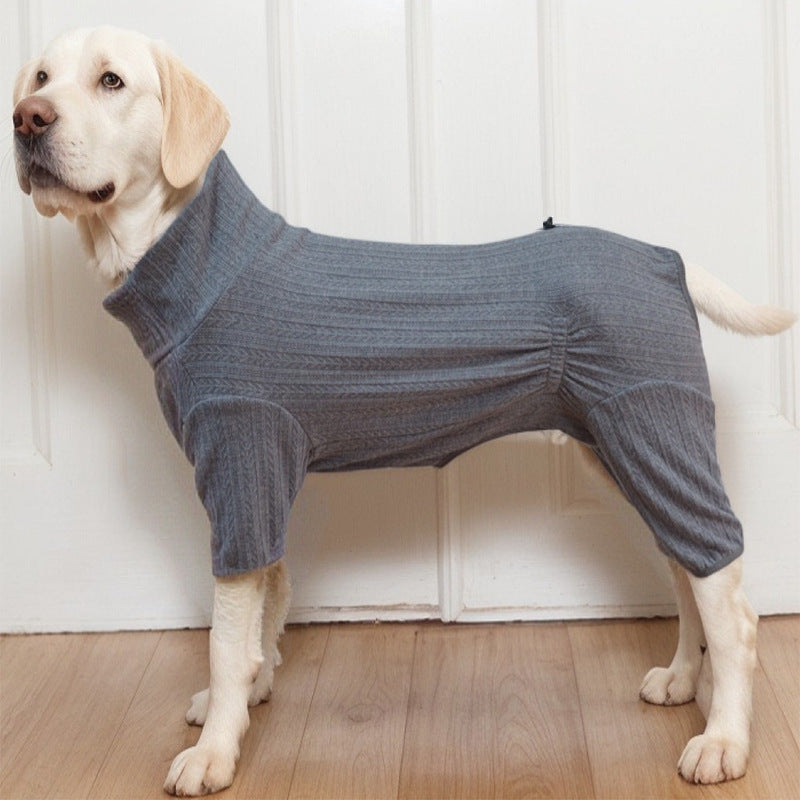Big Dog Pajamas High Stretch 4-Legged Warm PJS for Large Breeds