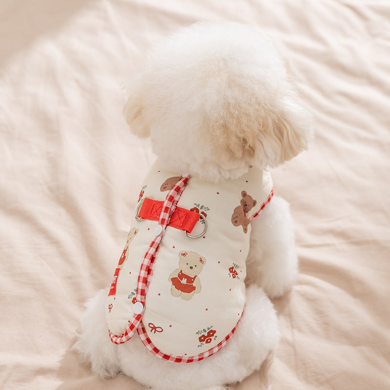 2026 New Doggie Coat - Thickened Warm Pet Vest for Dogs & Cats