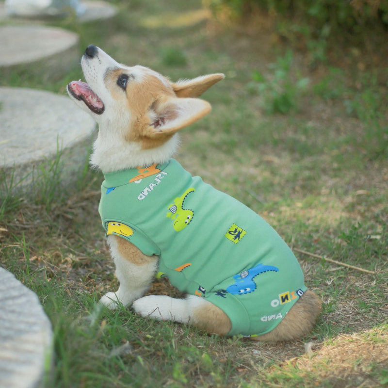 Dog Pajamas Soft Thermal Loungewear for Small Dogs & Puppies