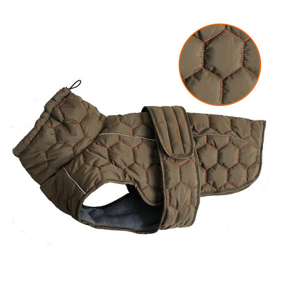 T Shirt Big Dog Winter Quilted Insulated Warm Large Dogs Windproof Tee