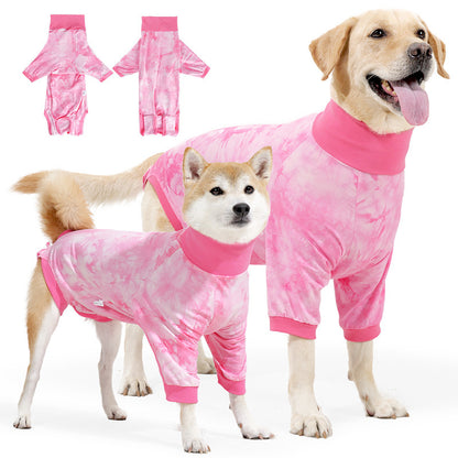Hot sale recovery suits for dogs with breathable fabric for summer comfort
