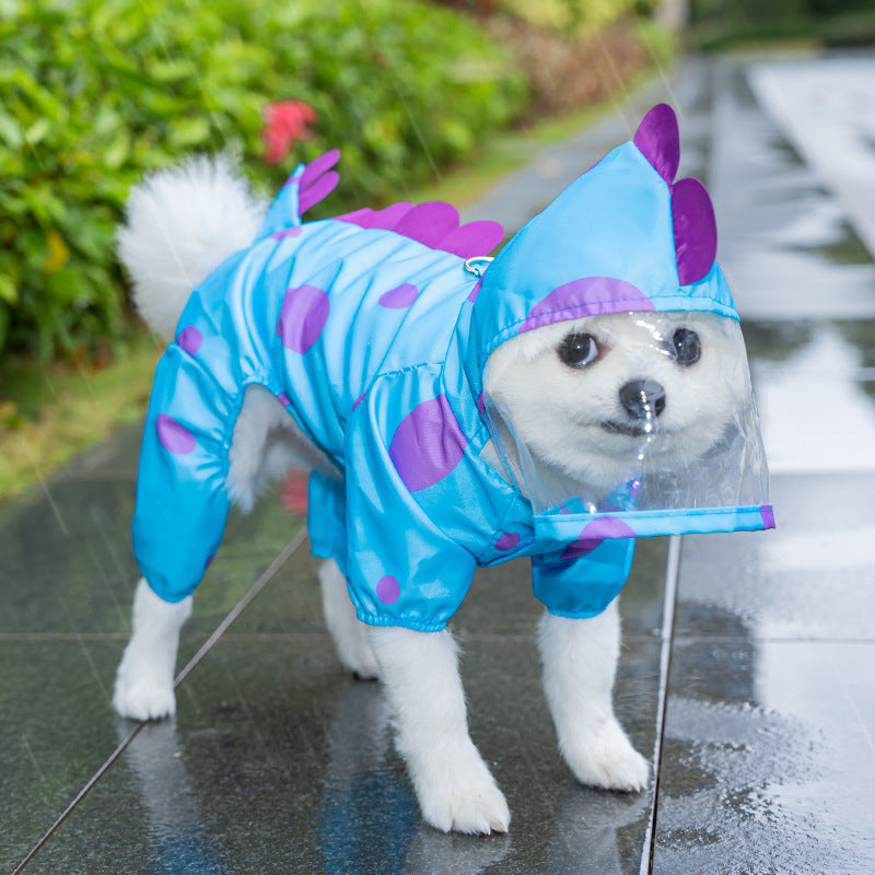 Small dog raincoat