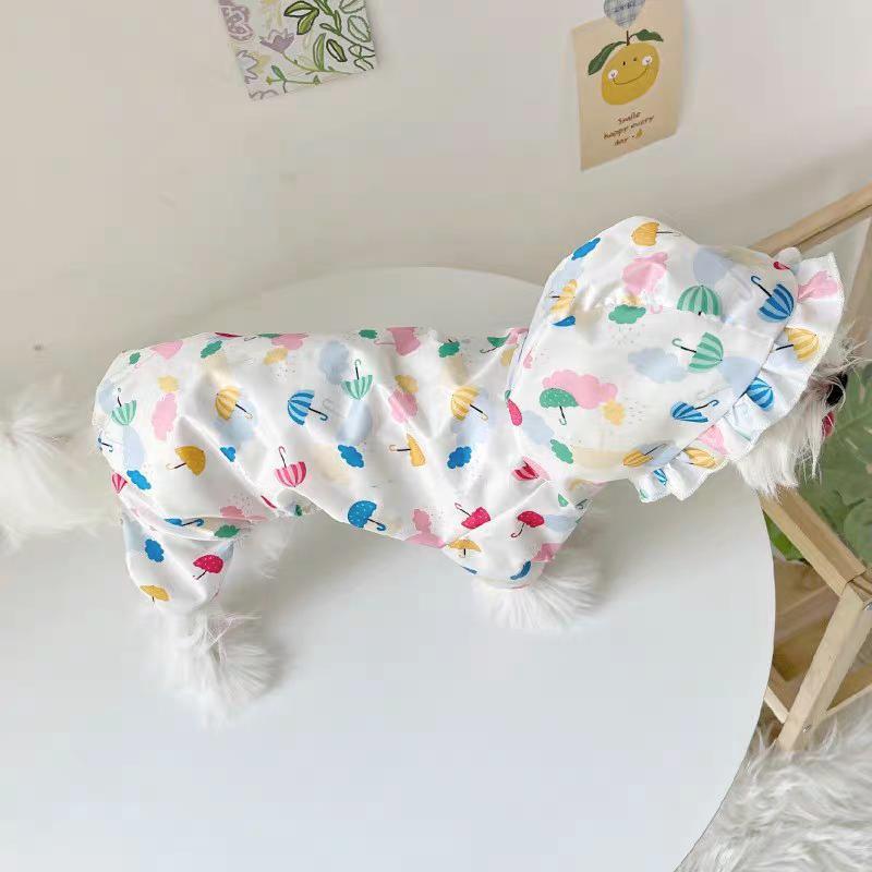 Waterproof pet raincoat