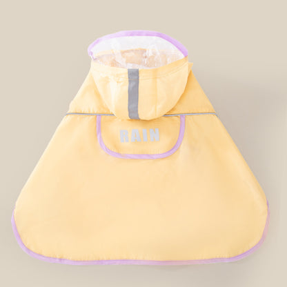Yellow Reflective_raincoat