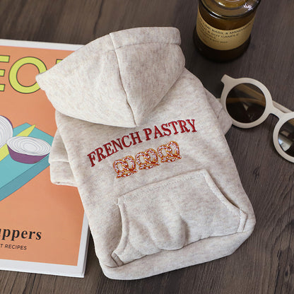 Cute Dog Hoodie Padded Jacket for Schnauzer, Small Dogs & Puppies