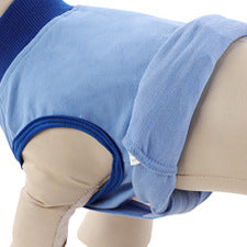 Full body dog recovery suit for after surgery protecting belly incisions