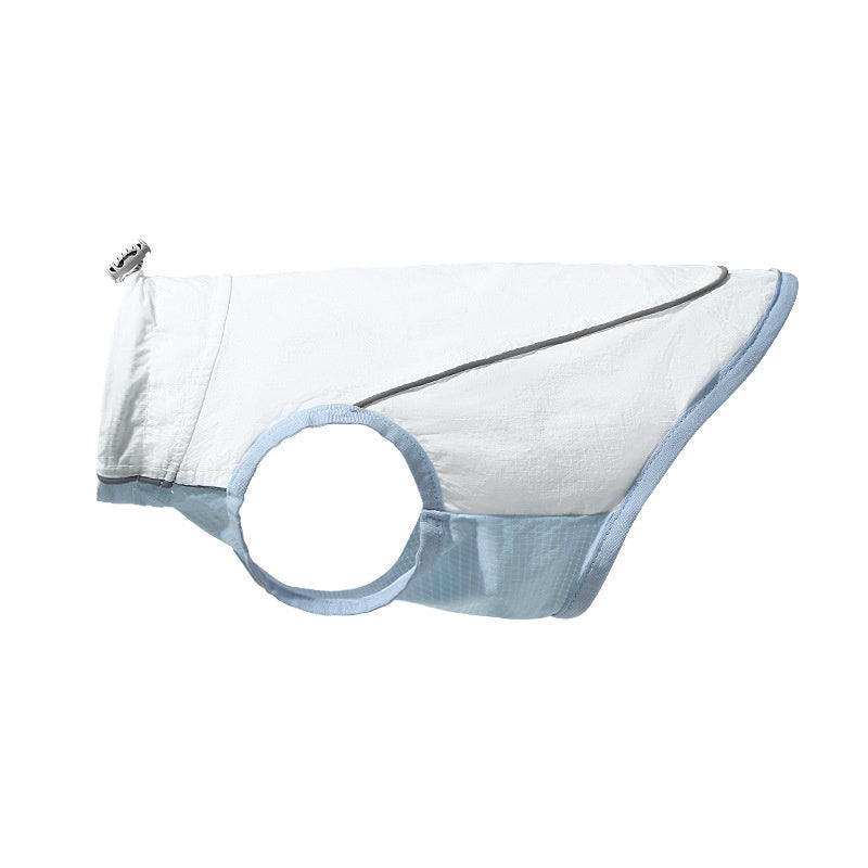 Lightweight dog vests for summer with breathable mesh for heat relief

