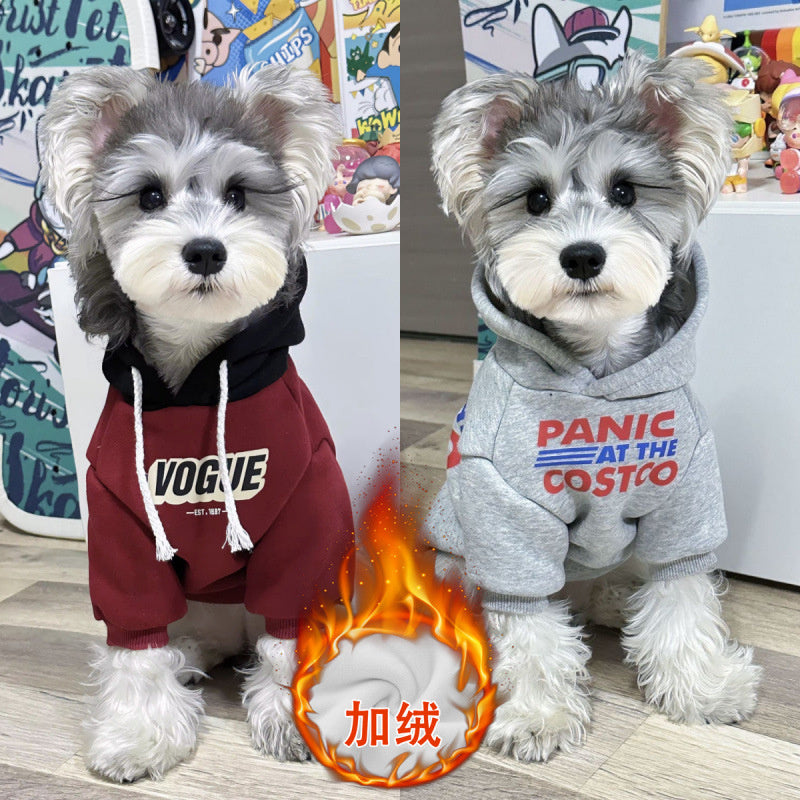 Custom Dog Hoodies Personalized Pet Hoodie for Corgi & Teddy Puppy