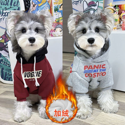 Custom Dog Hoodies Personalized Pet Hoodie for Corgi & Teddy Puppy