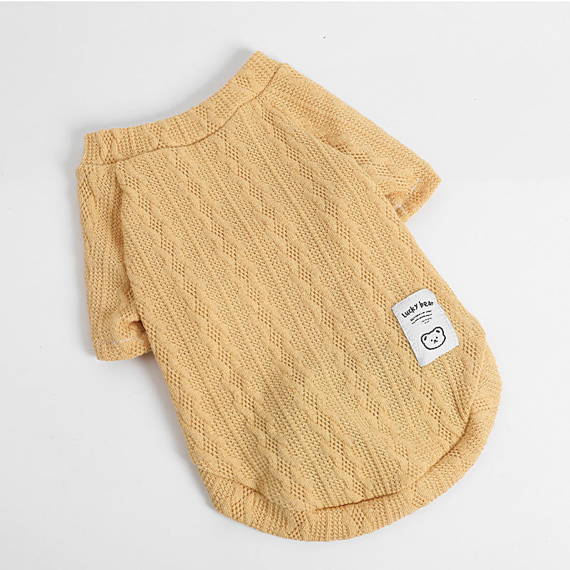 Designer Dog Sweaters Soft Knit Base Layer for Bichon & Small Dogs