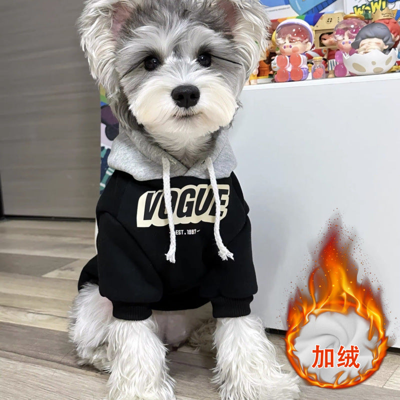 Custom Dog Hoodies Personalized Pet Hoodie for Corgi & Teddy Puppy