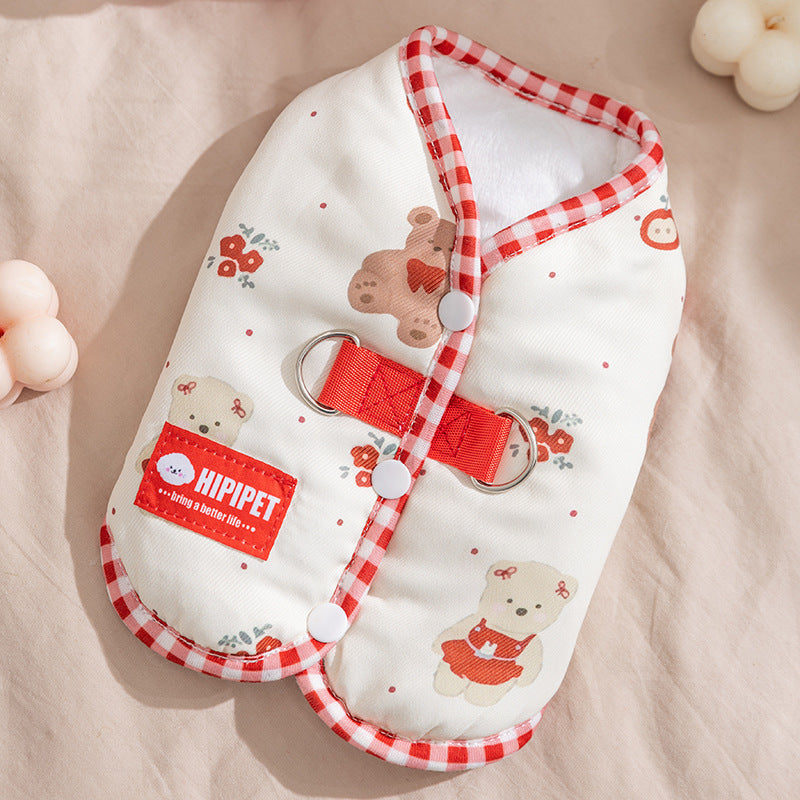 2026 New Doggie Coat - Thickened Warm Pet Vest for Dogs & Cats